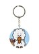 Cartoon Printed Keychain