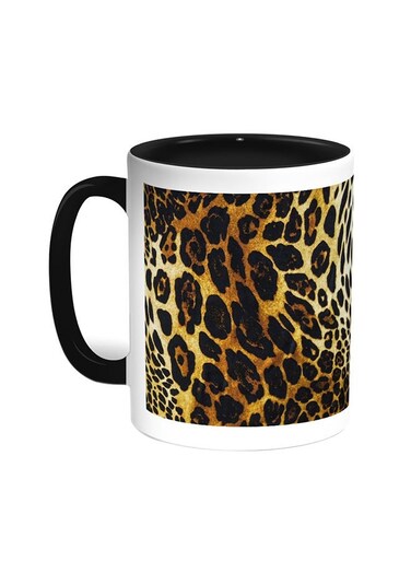 Colour Of Jaguar Printed Coffee Mug Black/White 11ounce