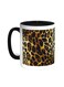 Colour Of Jaguar Printed Coffee Mug Black/White 11ounce