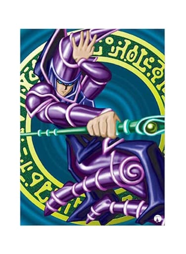 Anime Yu Gi Oh Metal Plate Poster Purple/Green 15x20cm