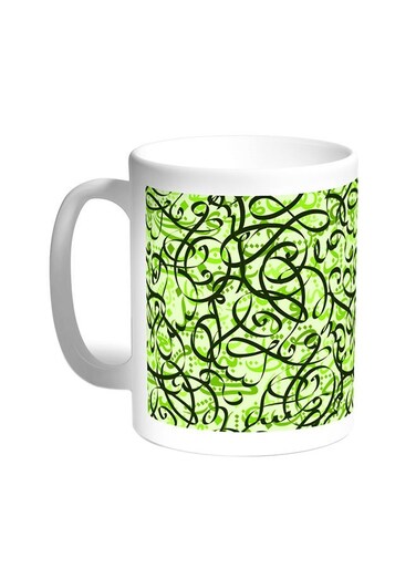 Decorative Drawings - Printed Coffee Mug White 11ounce