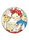 Girls Printed Fridge Magnet Multicolour