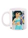 Cartoon Girl Printed Coffee Mug White/Beige/Blue