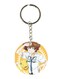 Double Side Anime Digimon Printed Keychain