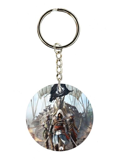 Assassins Creed Printed Keychain