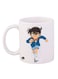 Anime Detective Conan Mug White/Blue/Black 12ounce
