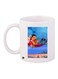 Cartoon Printed Coffee Mug White/Blue/Brown 11ounce