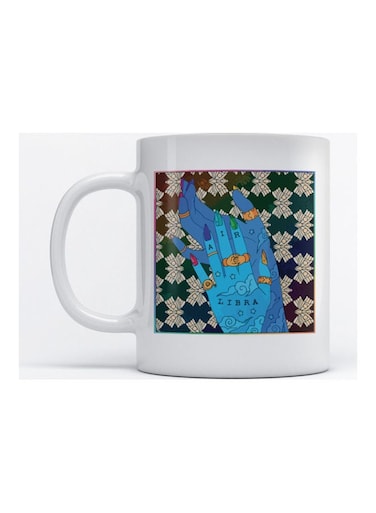 Mug Libra for Coffee and Tea White