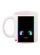 Eyes Printed Coffee Mug White/Black/Green 11ounce