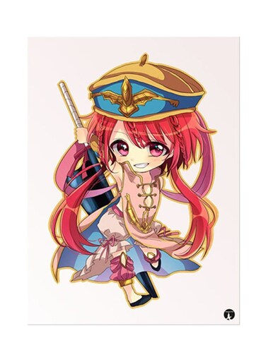 Anime Magi Metal Plate Poster Multicolour 15x20centimeter