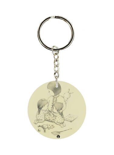 Character Printed Keychain