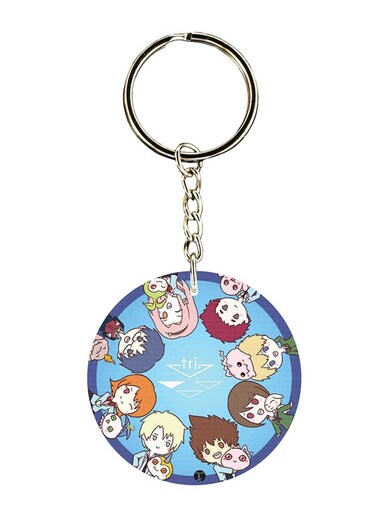 The Anime Digimon Printed Keychain