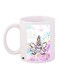Unicorn Printed Coffee Mug White/Purple/Blue 11ounce