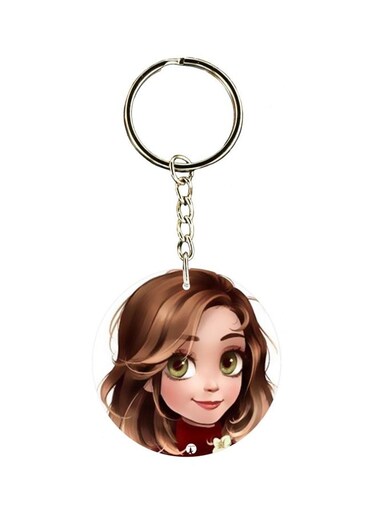 Double Side Printed Keychain