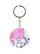 Elephant Printed Keychain