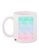 Unicorn Juice Printed Coffee Mug White/Green/Pink 11ounce