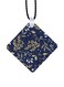 Flowers Printed Car Mirror Pendant