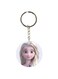 Cartoon Themed Single Sided Keychain