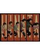 Naruto Anime Retro Kraft Paper Poster Multicolour 60 x 90cm