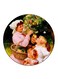 Vintage Art Printed Fridge Magnet Multicolour