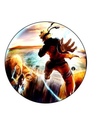 Anime Printed Fridge Magnet Multicolour 5.5cm