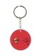 Cartoon Printed Single Sided Keychain