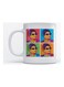 Mug Umm Kulthum , Pop Art for Coffee and Tea White