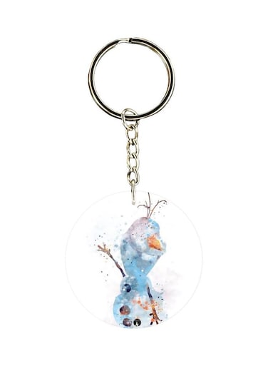 Olaf Themed Keychain