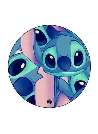 Disney Character Printed Fridge Magnet Round Multicolour