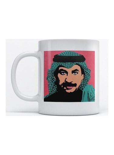 Mug Abadi Al-Joher for Coffee and Tea White