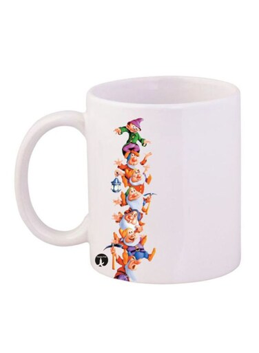 Disney Printed Mug White/Beige 12ounce
