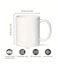 1pc Labubu Merry Christmas Ceramic Mug, 11oz Double-Sided Cartoon Design Coffee Cup, Novelty Drinkware for All Seasons RED
