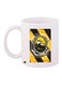 Animal Printed Coffee Mug White/Yellow/Black 11ounce