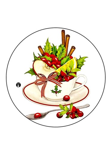 Food Printed Fridge Magnet Multicolour