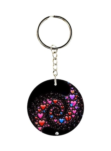 Hearts Themed Keychain