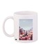 City Printed Coffee Mug White/Red/Blue 11ounce