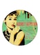 Audrey Hepburn Printed Fridge Magnet Round Multicolour