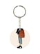 Cartoon Printed Double-Sided Keychain