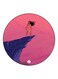 Disney Printed Fridge Magnet k/Purple/White