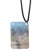 English Phrases Printed Car Mirror Pendant