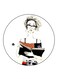 Woman Printed Fridge Magnet Multicolour