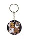 Printed Single Sided Keychain