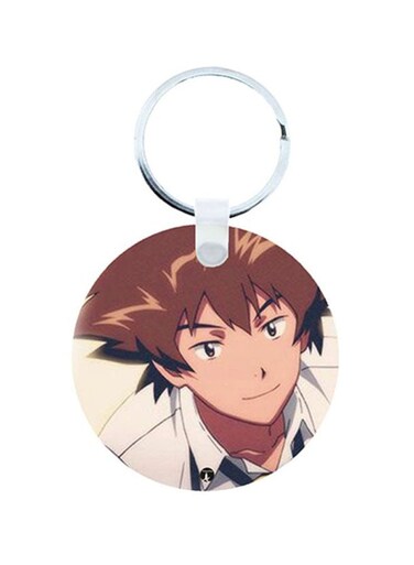 Anime Digimon Printed Keychain