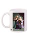 Frozen Anna And Kristoff Family Printed Coffee Mug White/Green/Purple