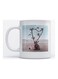 Mug Deer for Coffee and Tea White