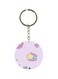 Star Printed Single Sided Keychain