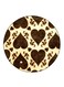 Hearts Printed Fridge Magnet Multicolour