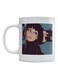 The Woman Printed Ceramic Mug White/Beige/Black