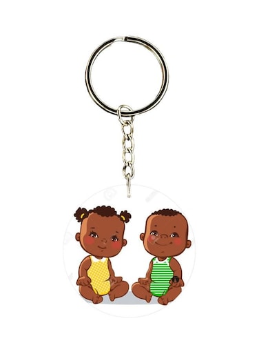 Baby Doll Printed Keychain