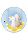 Rabbits Printed Fridge Magnet Multicolour